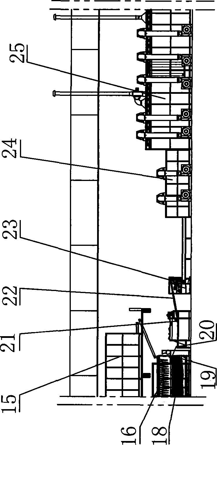 Production chain of instant dry rice noodles and technique for producing the same