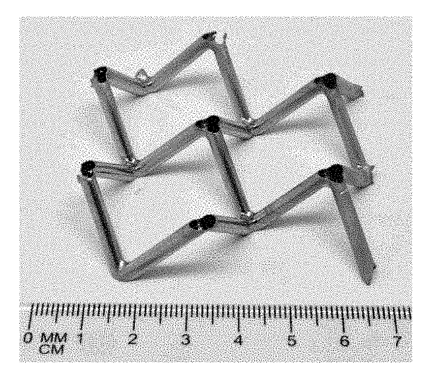 Curved high temperature alloy sandwich panel with a truss core and fabrication method