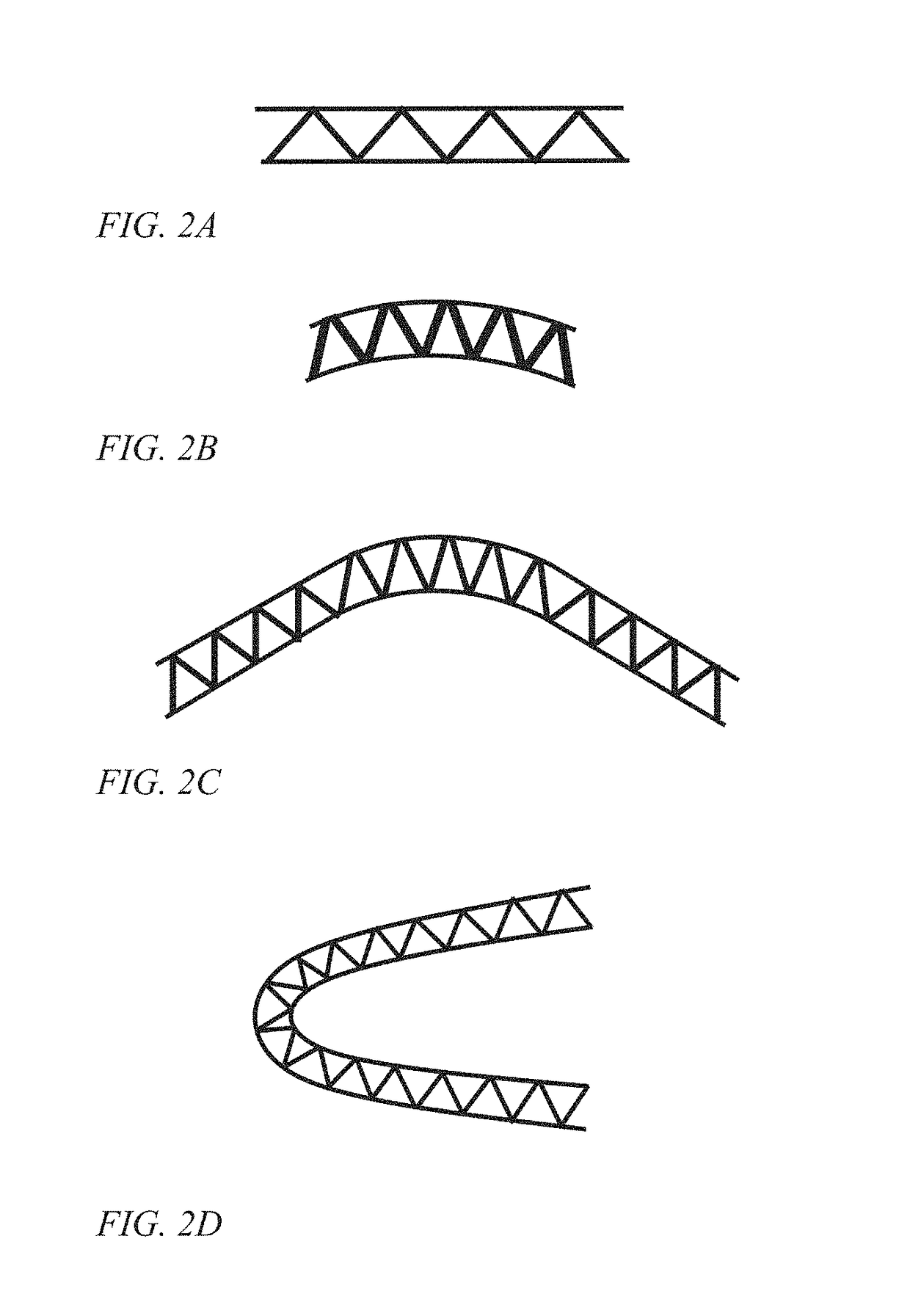 Curved high temperature alloy sandwich panel with a truss core and fabrication method