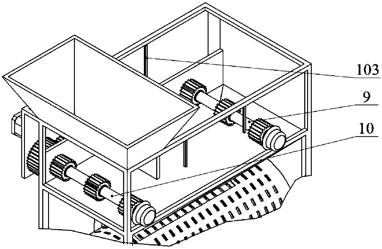 Peanut hulling equipment