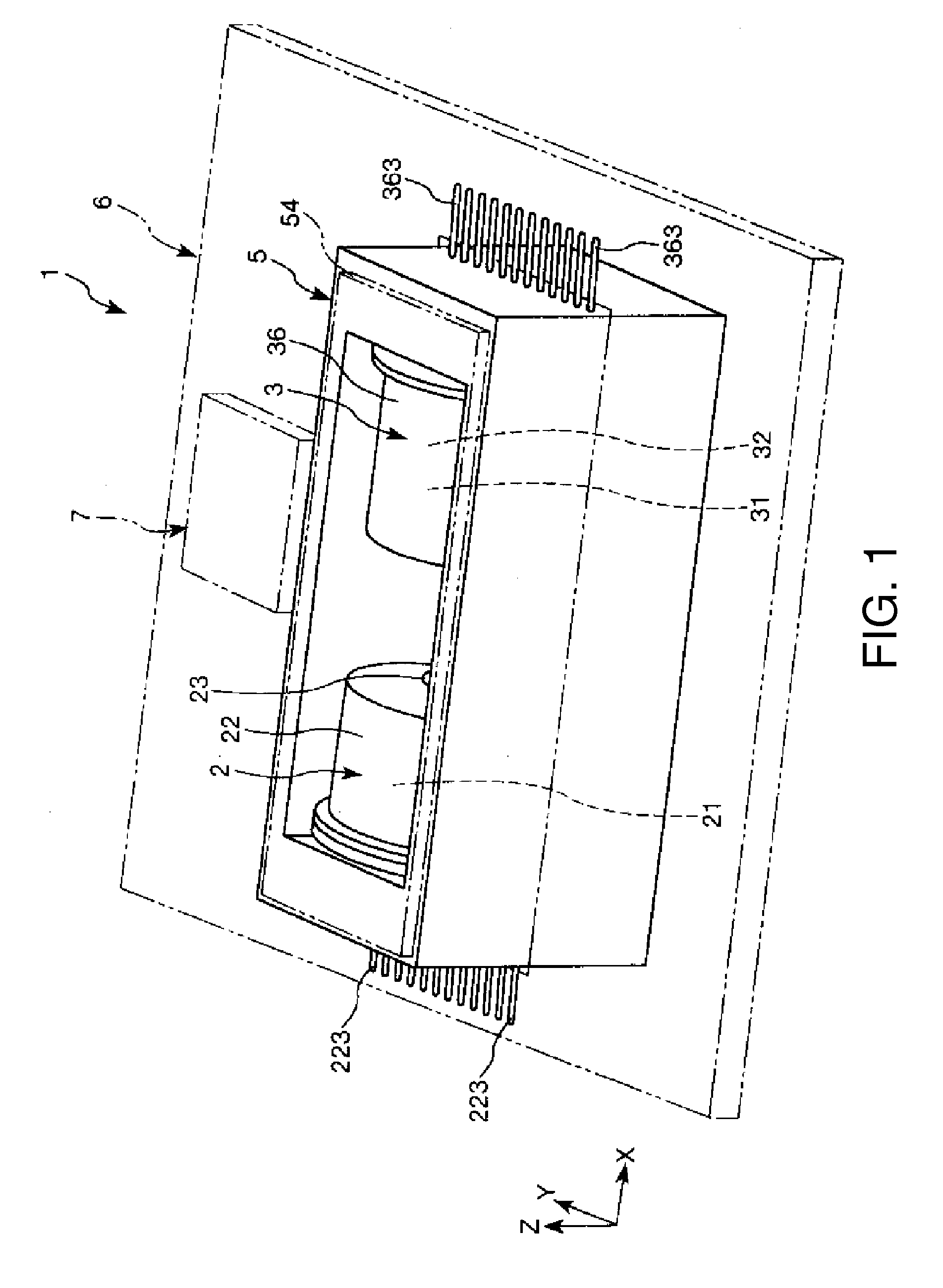 Electronic device, quantum interference device, atomic oscillator, electronic apparatus, and moving object