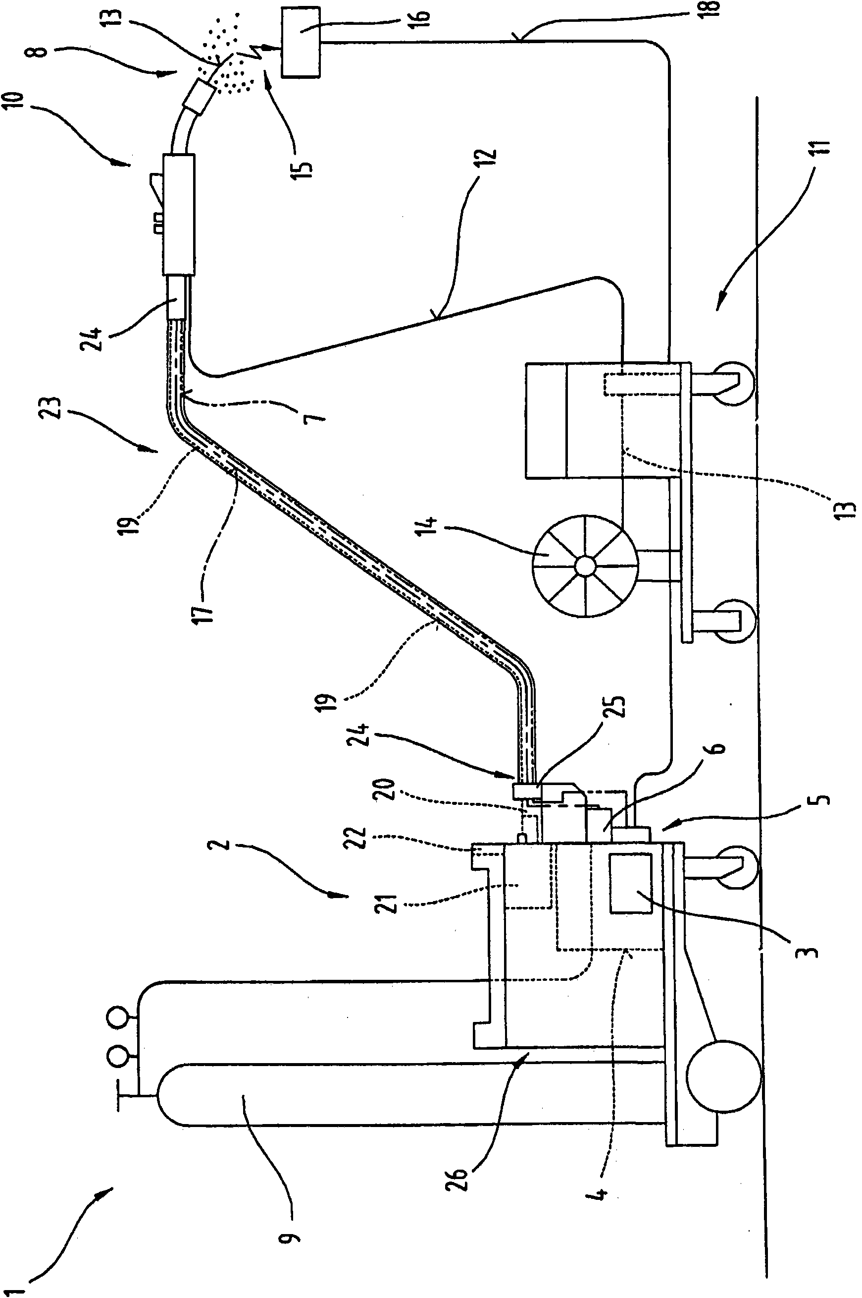 Gas nozzle attachment