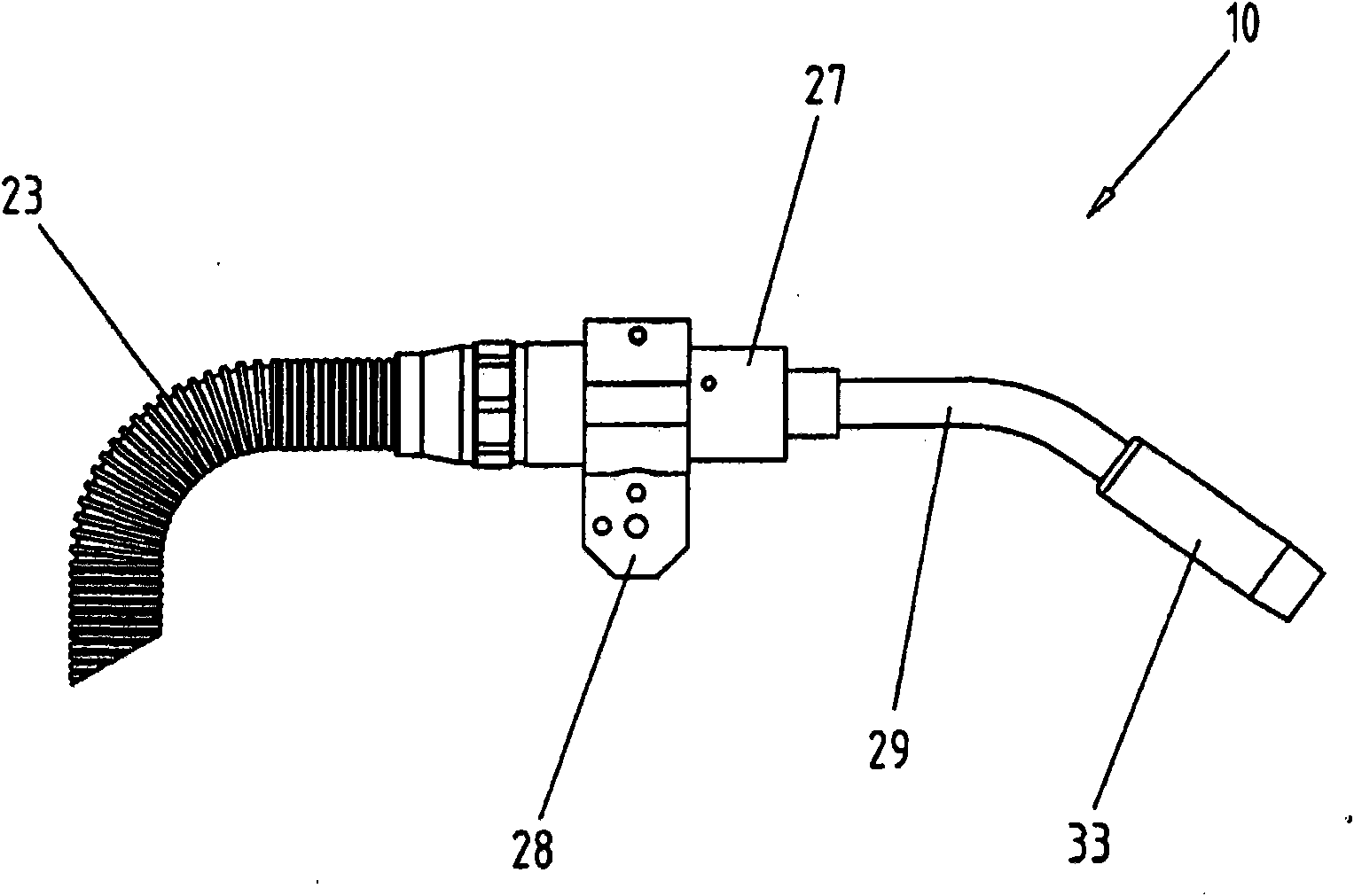 Gas nozzle attachment