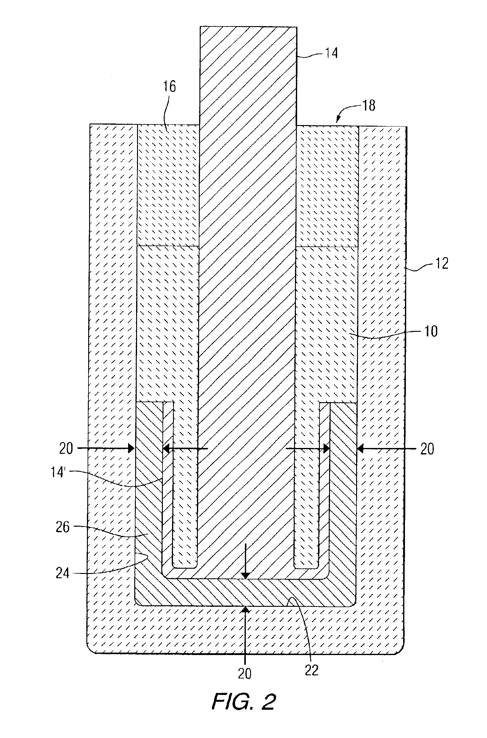 Nickel foam pin connections for inert anodes