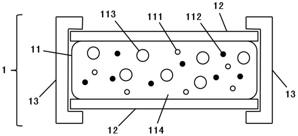 Long-service-life quantum dot fluorescent composite film for LED plant growth lamp and preparation method thereof