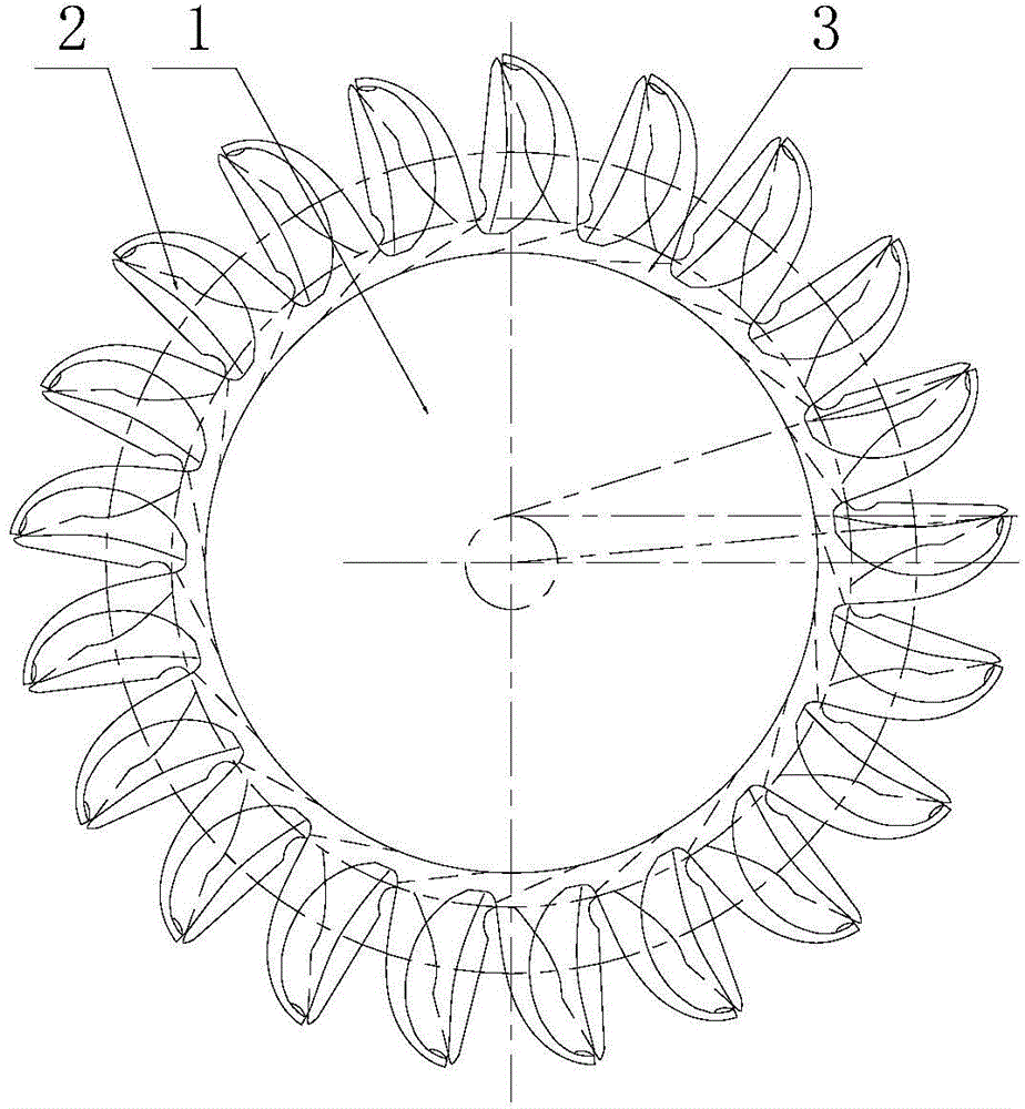 Manufacturing technology for runner of impulse turbine