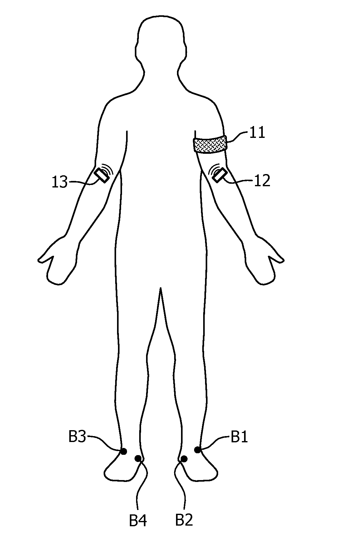 Method, device and system for determining the open/closed switch moment of an artery of interest under a changing pressure