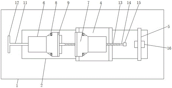 Hardware machining clamping device convenient to replace