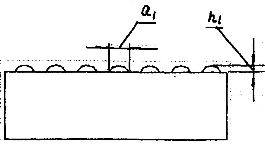 Bionic, non-smooth and abrasion-resistant roller