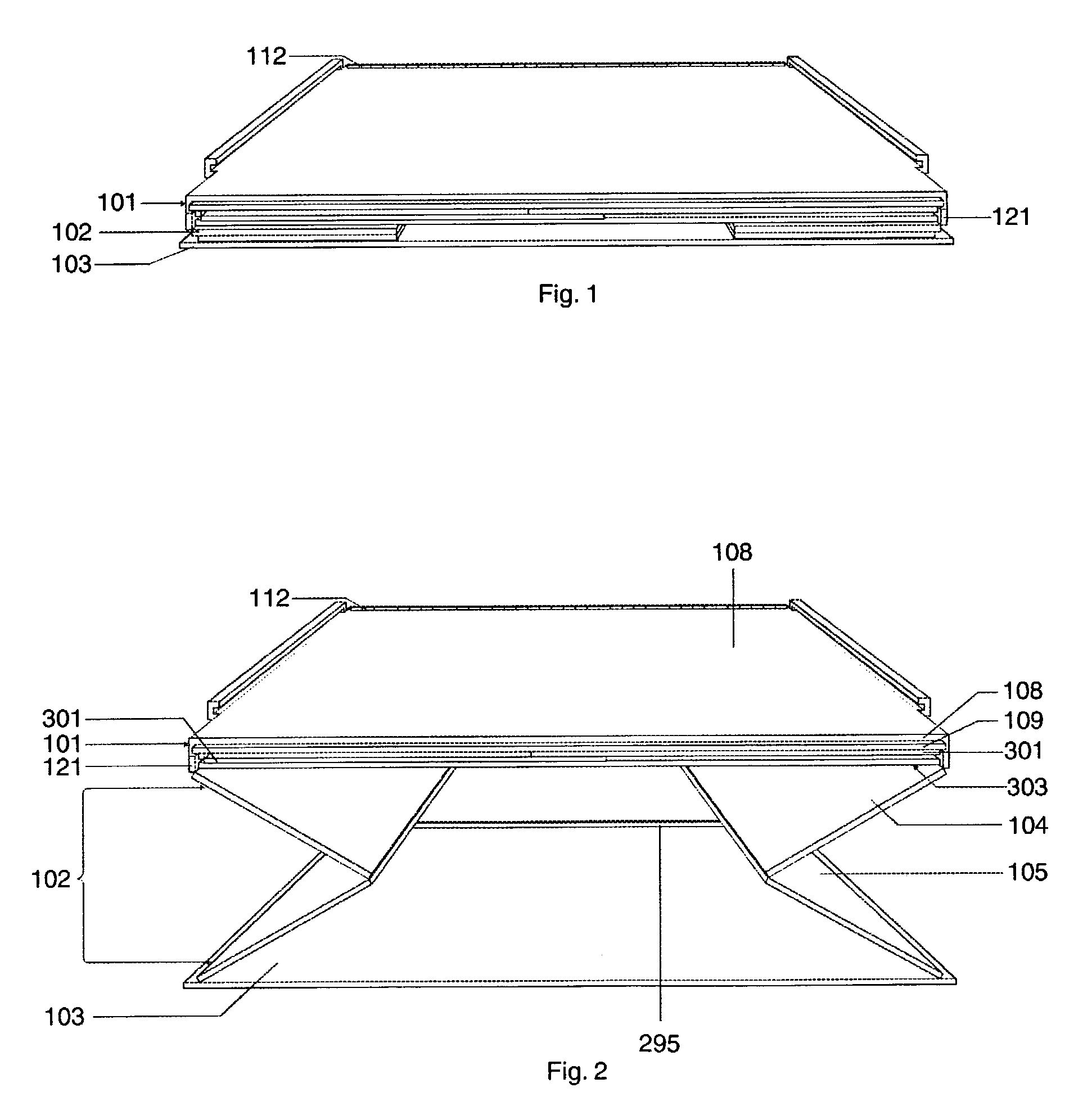 Collapsible box with top access, side access and interconnected vertical stacking