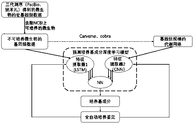 Non-culturable microorganism screening system based on generative adversarial network principle