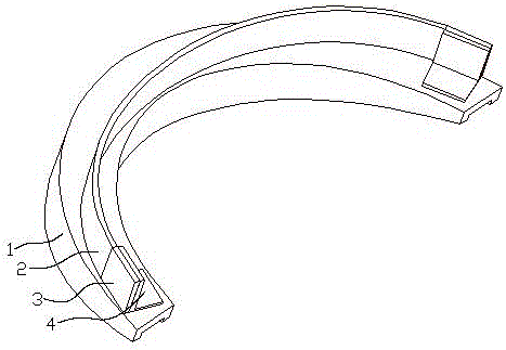 A kind of physical dislocation anti-snoring braces