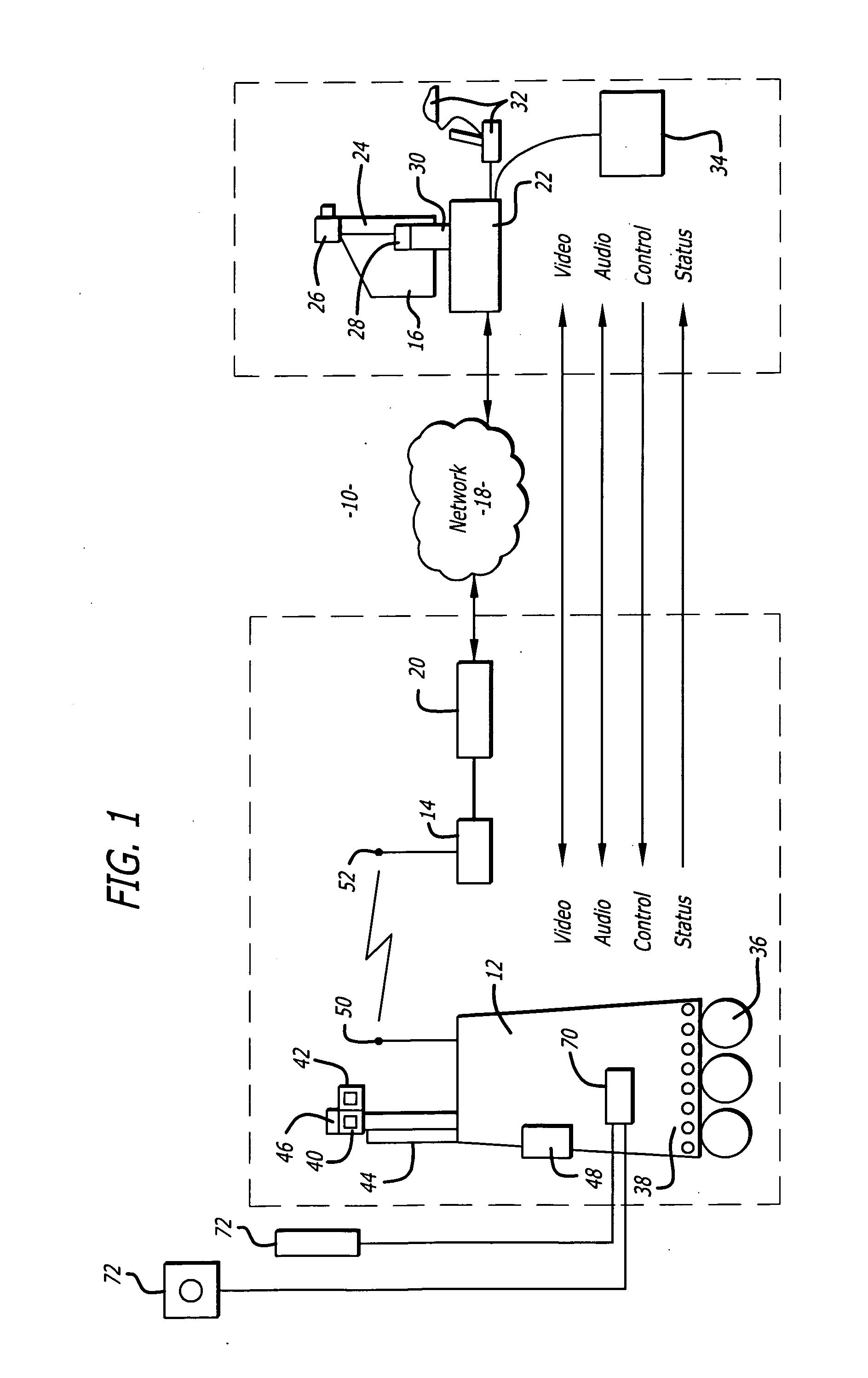 Remote controlled mobile robot with auxillary input ports