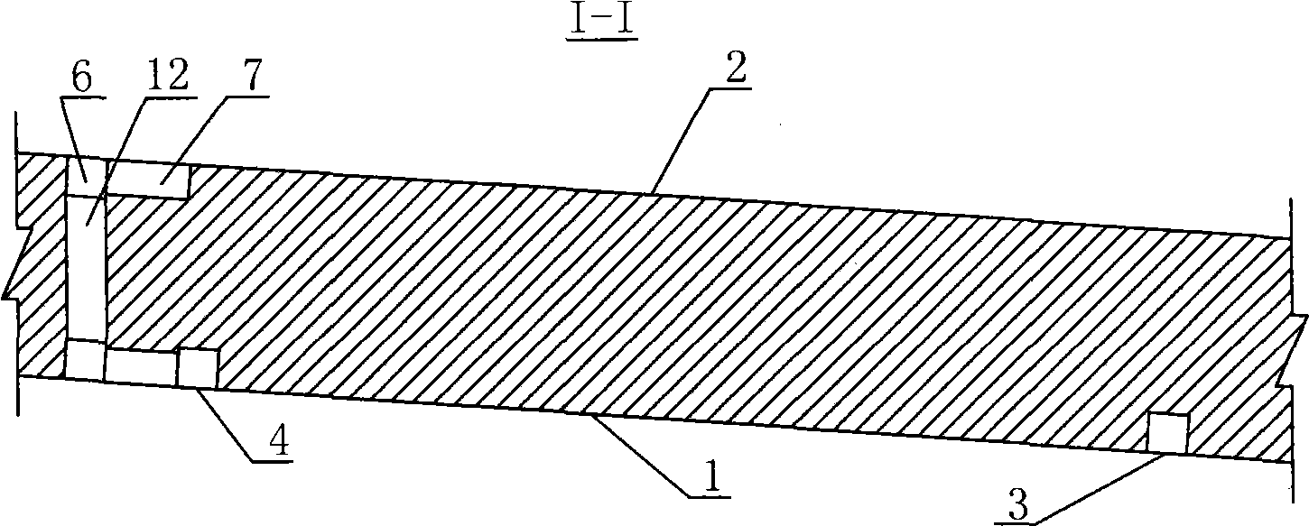 U+I type ventilating system for top-coal caving face