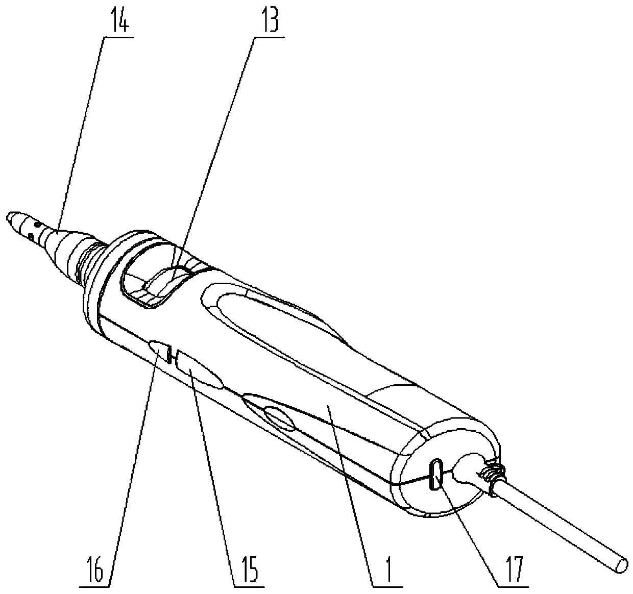 Medical supermicro magnetic needle device