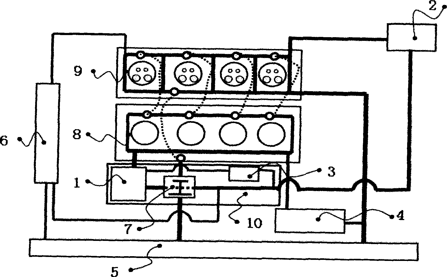 Cooling system of engine