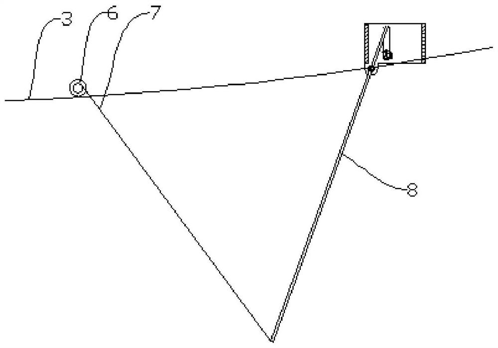 Ground-effect flight control device of unmanned ground-effect wing ship