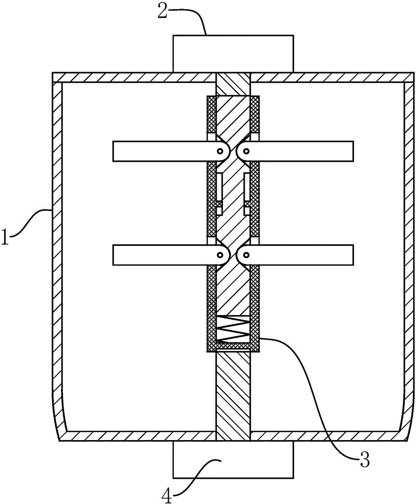 Rapid stirring mechanism of pharmacy stirring machine