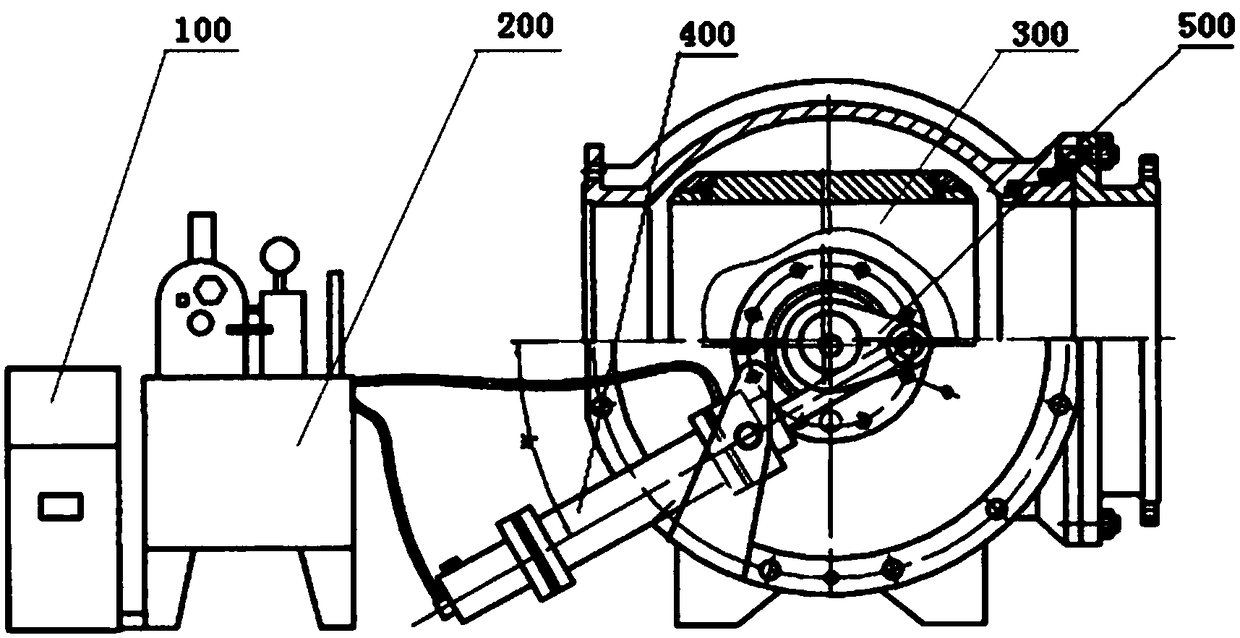 Hydraulic control ball valve system and control method