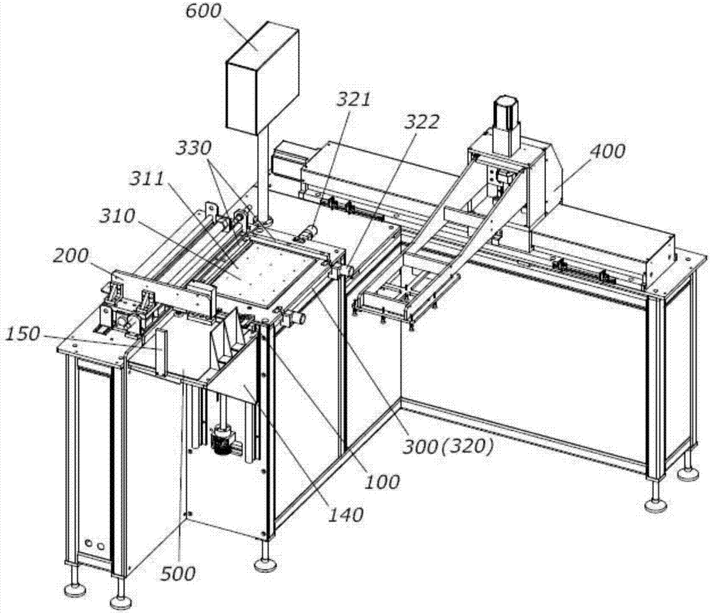 Silk-screen printing automatic paper feeding and positioning machine