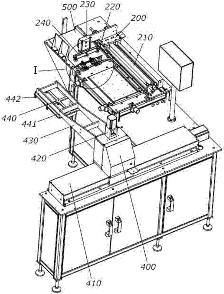 Silk-screen printing automatic paper feeding and positioning machine