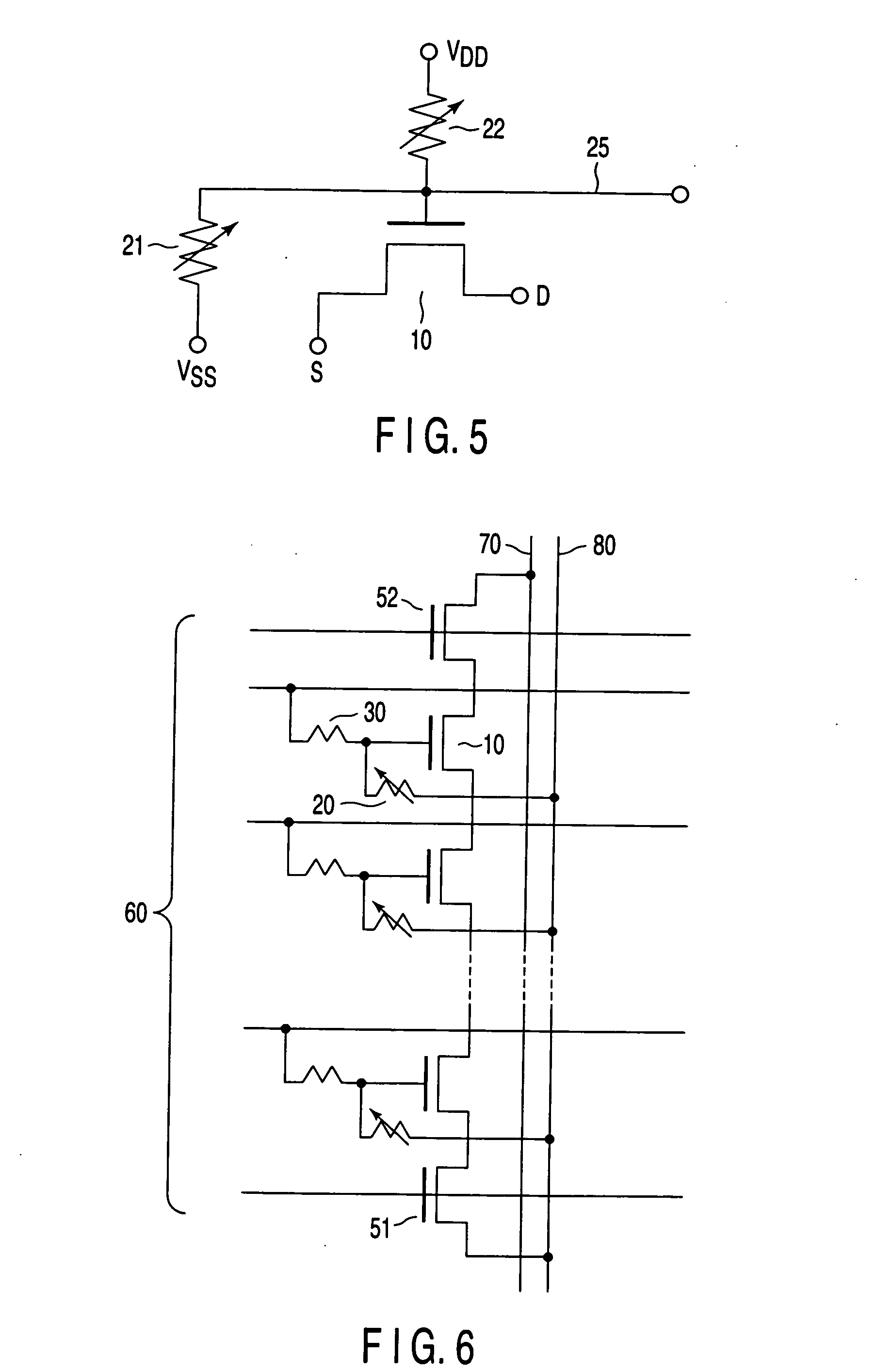 Semiconductor memory element and semiconductor memory device