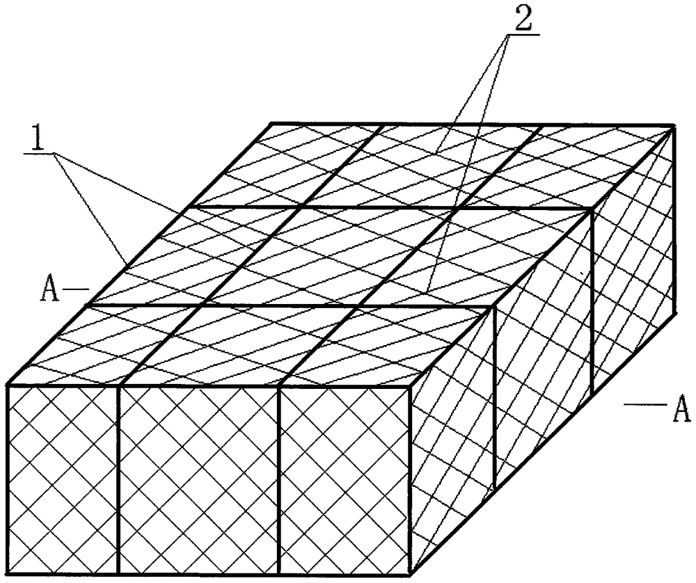 Quick mounting ecological module for slope rock body, and manufacturing method of quick mounting ecological module