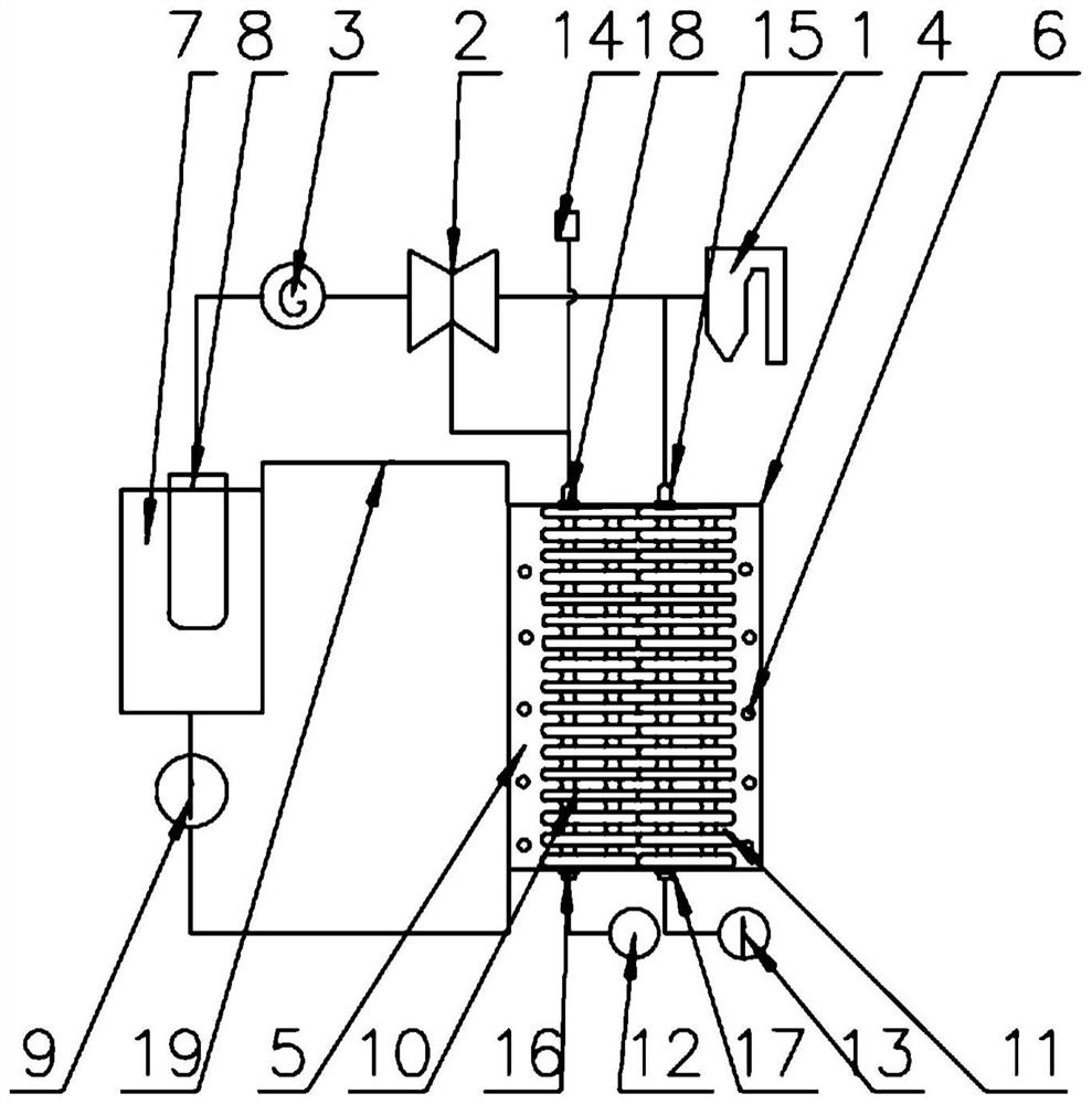 Electric heating comprehensive energy storage peak shaving system of coal power unit and working method