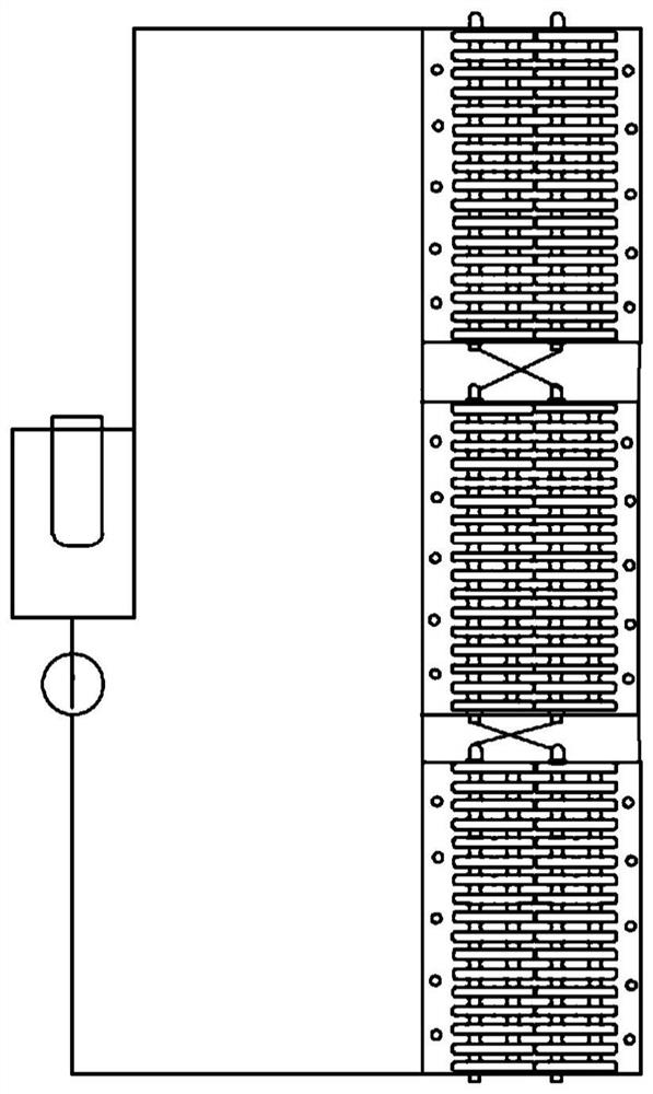 Electric heating comprehensive energy storage peak shaving system of coal power unit and working method