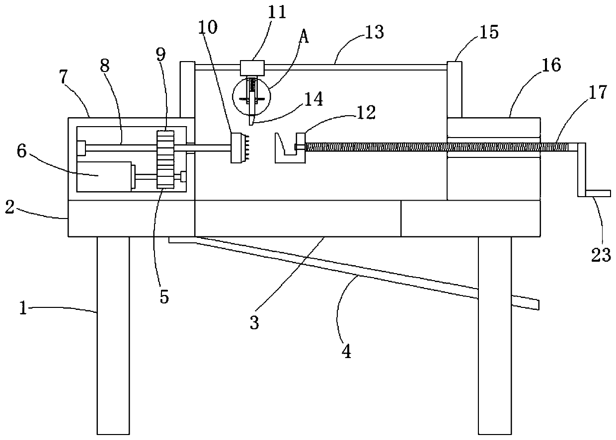 Electric fruit peeling machine