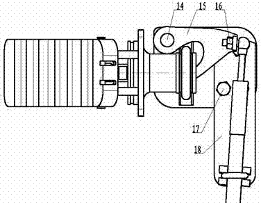 Double-motor mechanical synchronization accelerator pedal assembly