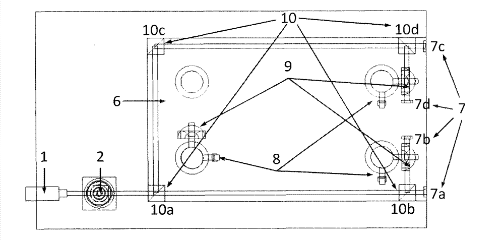 Air spring vibration isolation platform based on gas magnetic zero reference and laser self-collimating measurement