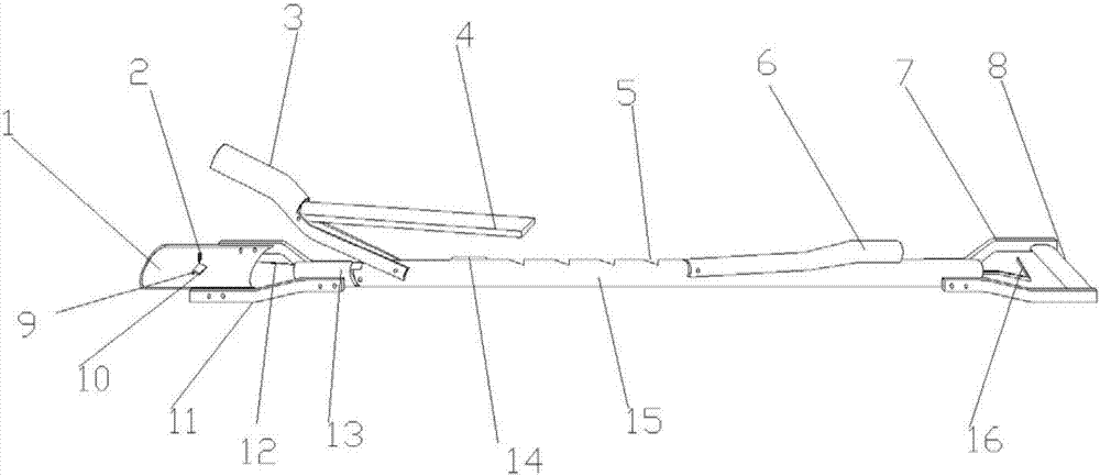 Electric drill lengthening bar