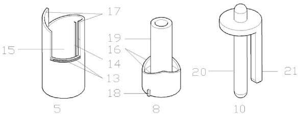 Dot-matrix magnetic control convex point braille displayer