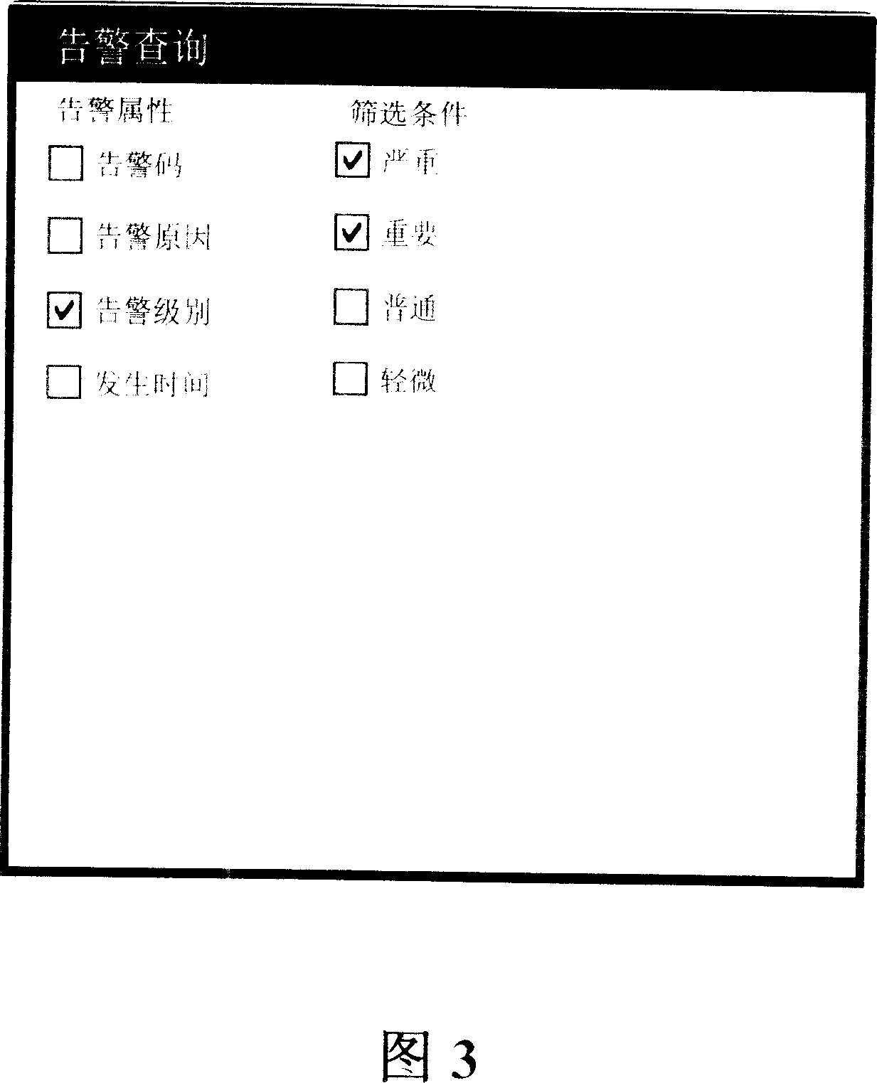 Filtration method for processing alarm rapidly