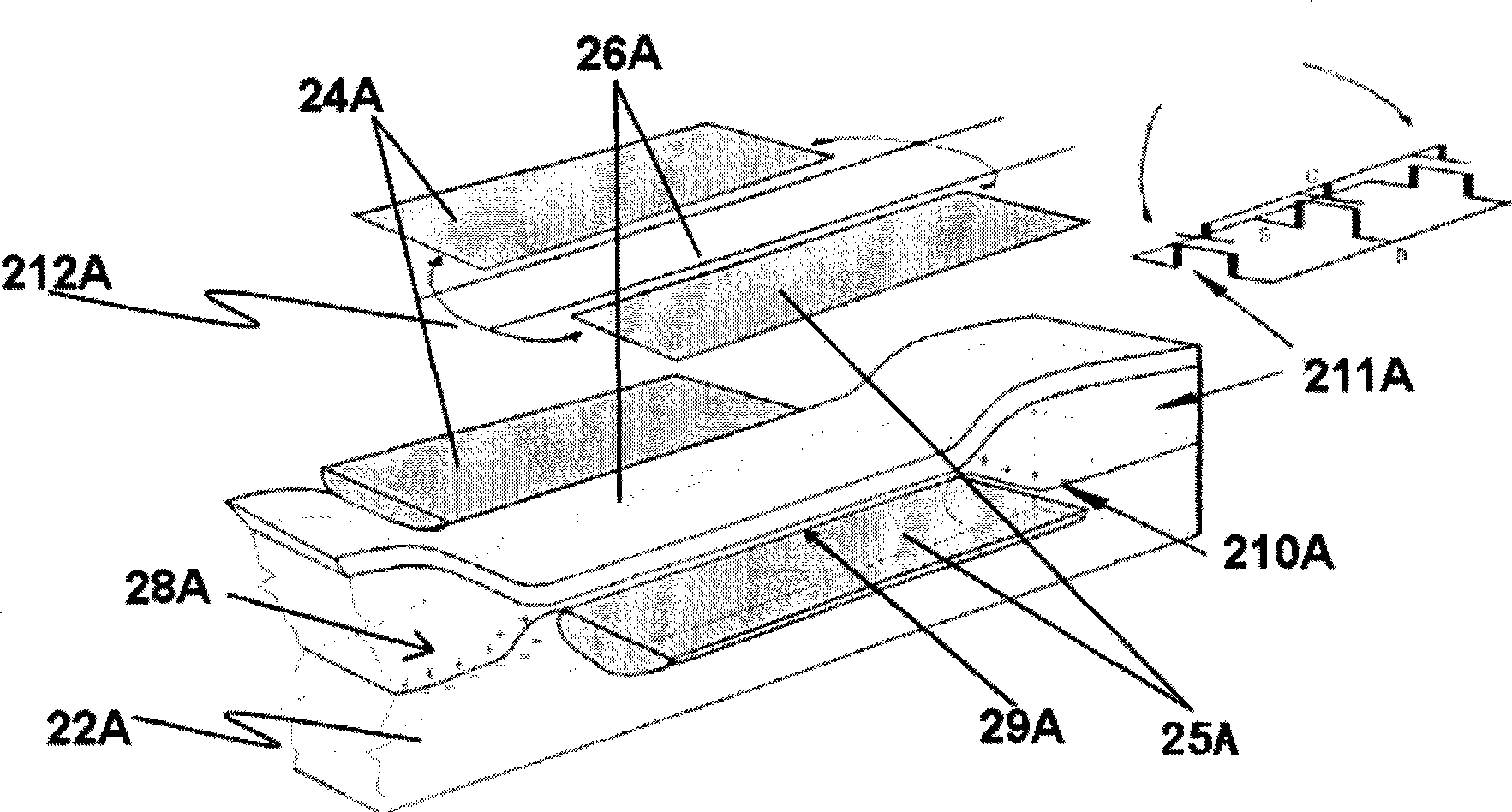 Double-edge anti-integral dose radiation reinforced layout structure