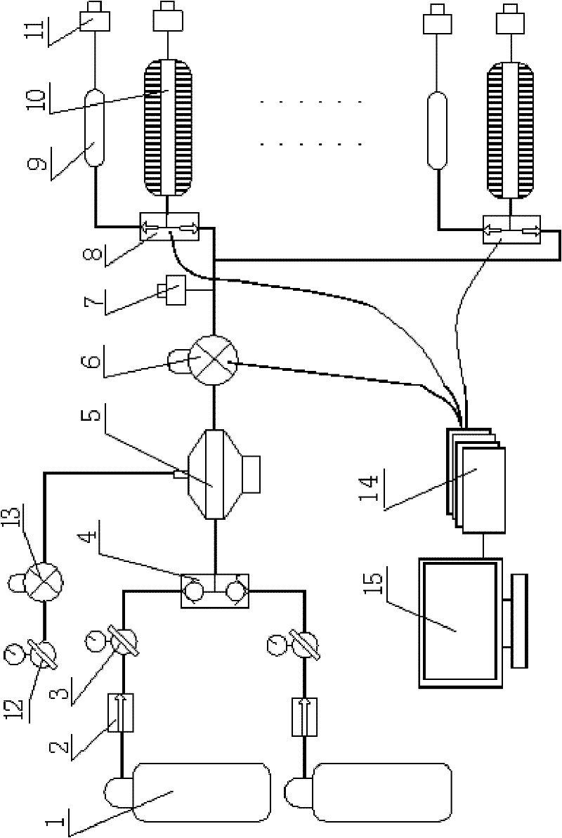 High-temperature high-pressure adsorption tester