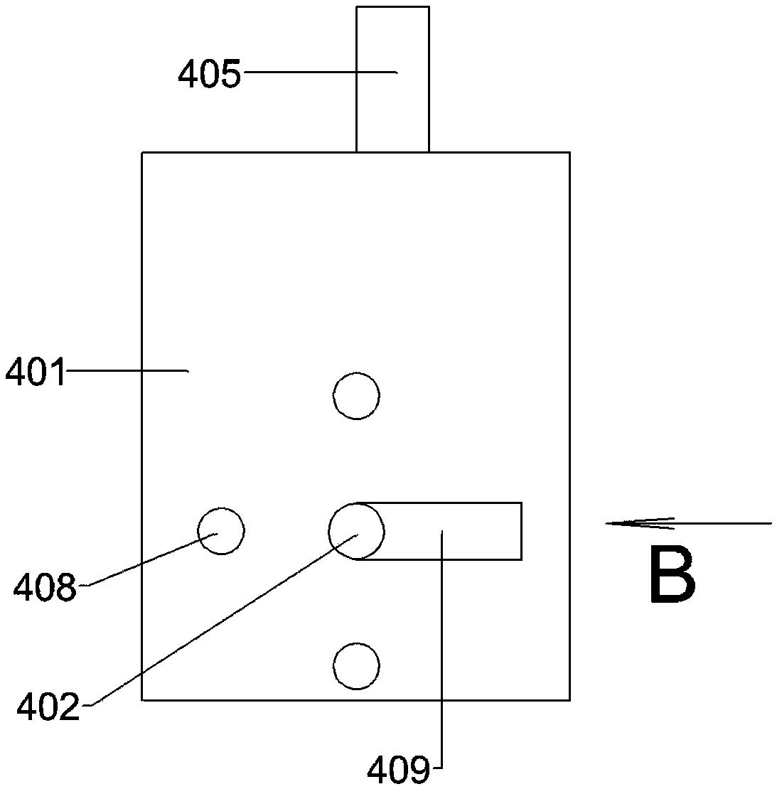 Movable teaching board with height graded adjustment function