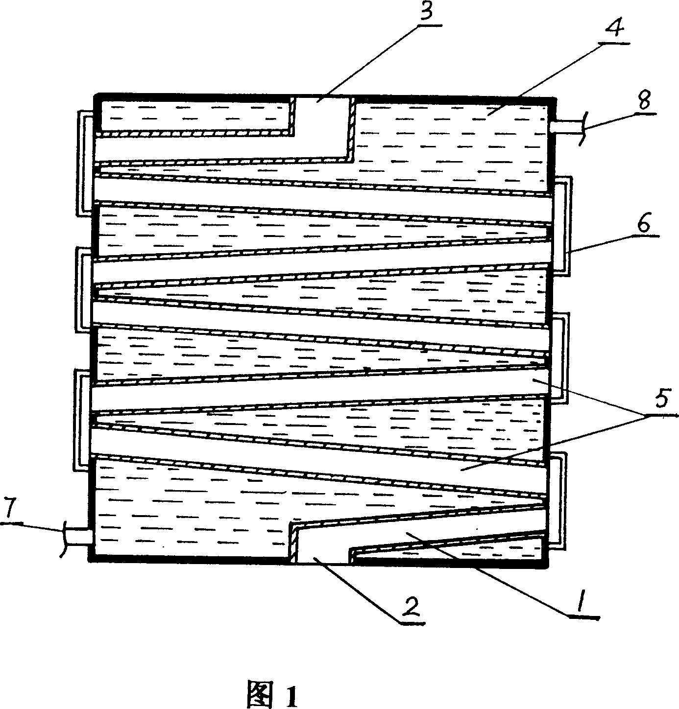 Heating furnace energy-saving efficiency-increasing device