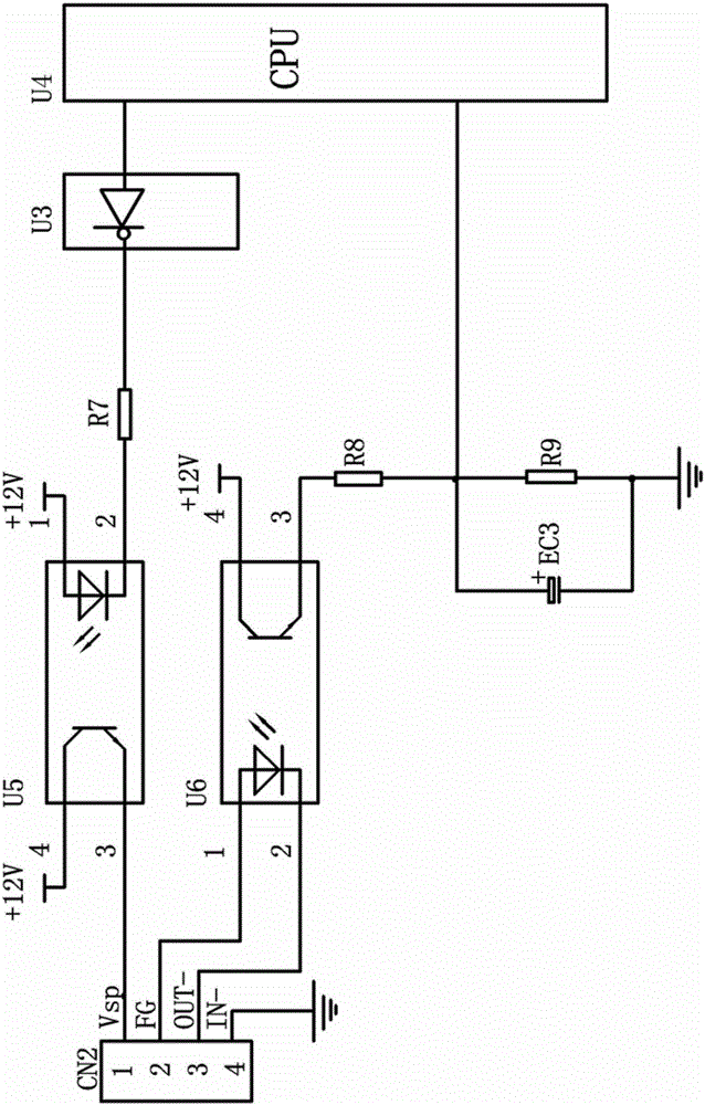 Brushless Motor Air Conditioning System Outdoor Motor Control Circuit