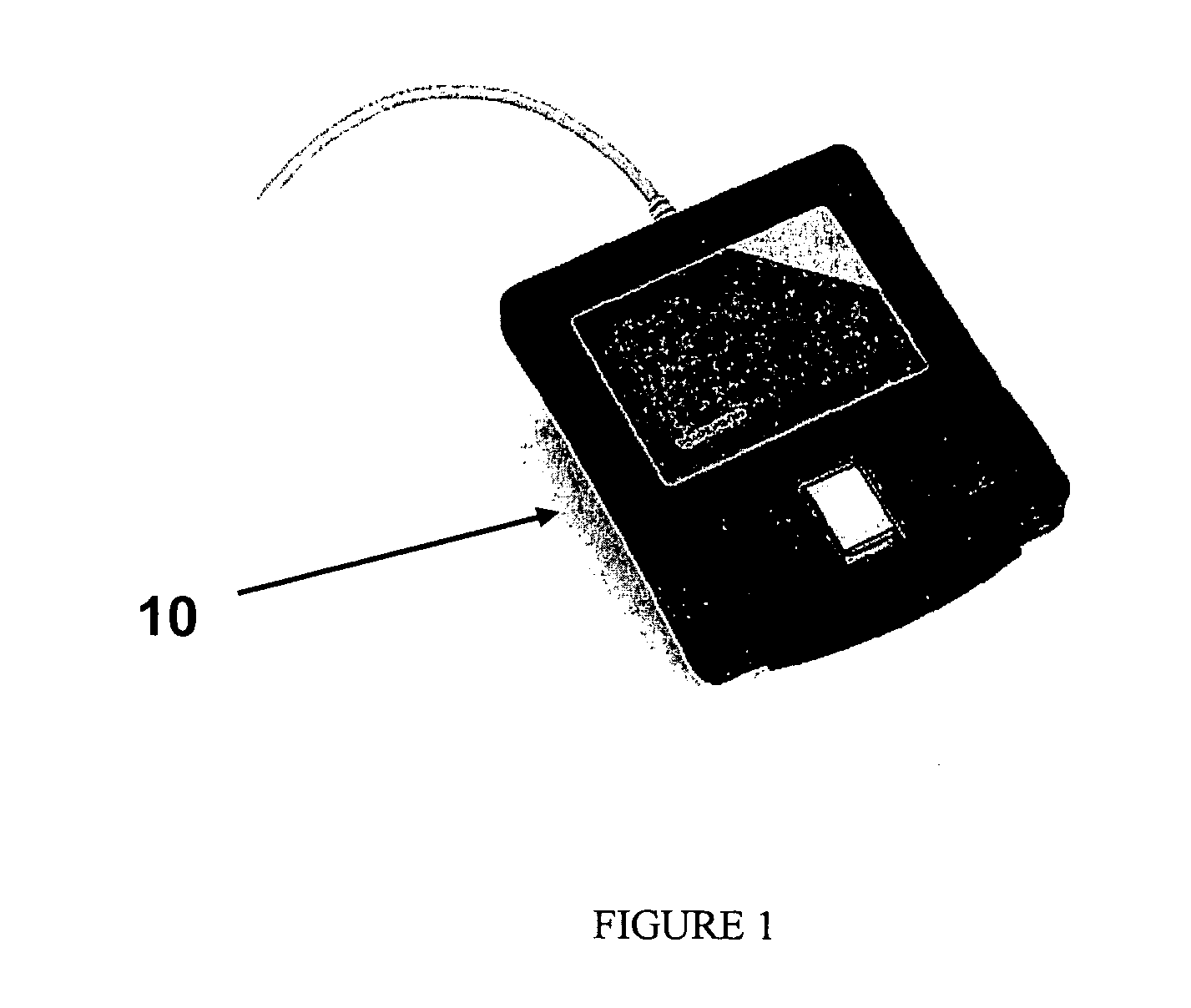 Contactless card reader integrated into a touchpad