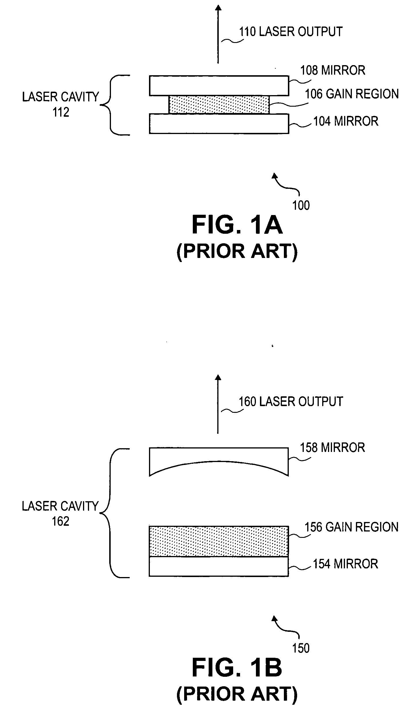 Surface emitting laser with an integrated absorber