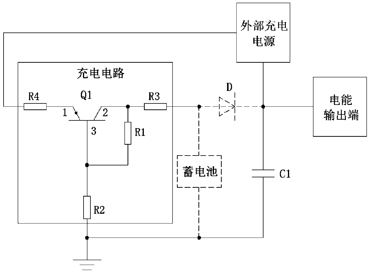 Low-cost automatic charging and discharging control circuit and control method for storage batteries