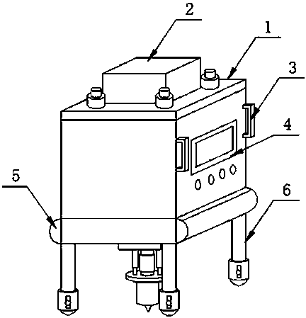 Pit digging device for fruit tree planting