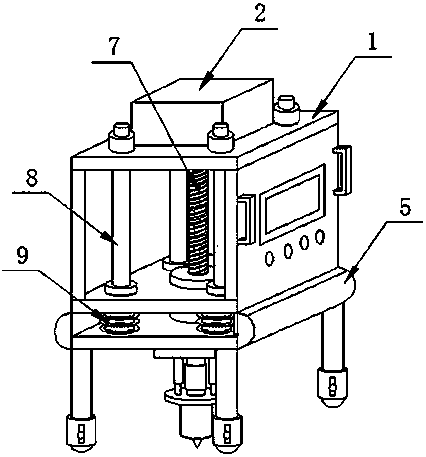 Pit digging device for fruit tree planting