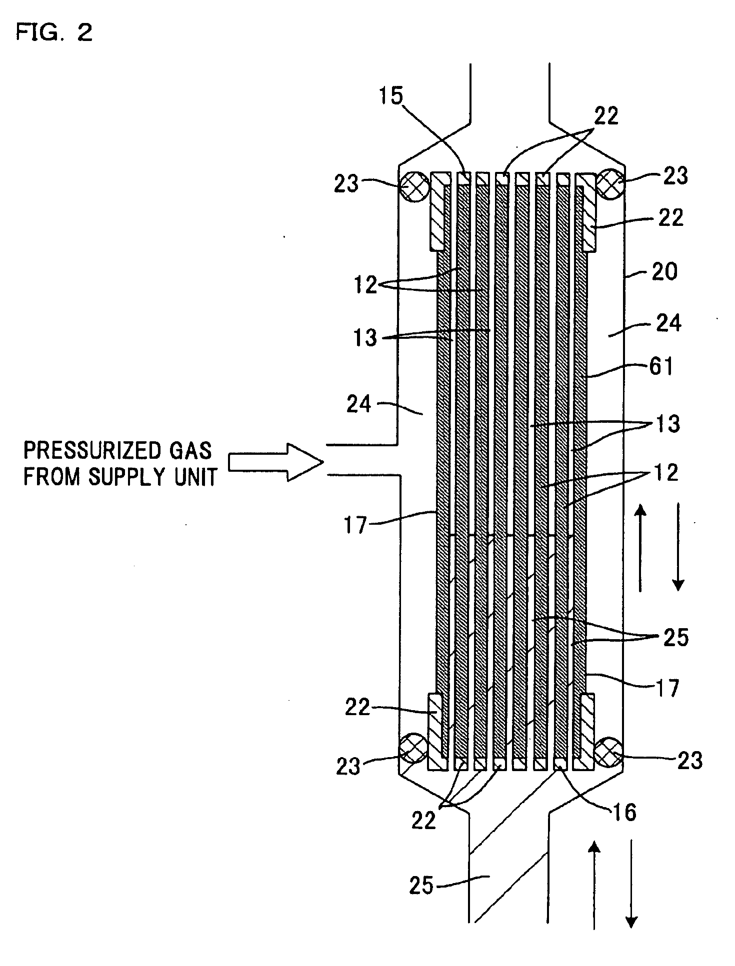 Separation membrane-porous material composite and method for manufacturing the same