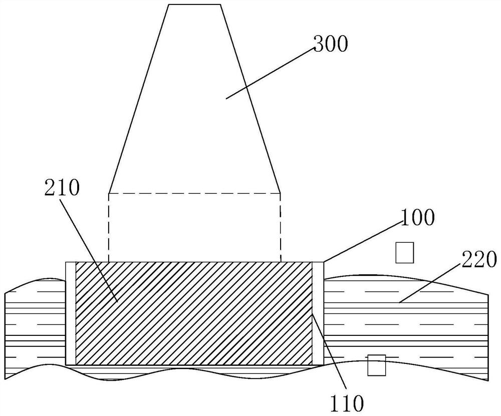 Foundation construction method of gravity type foundation structure