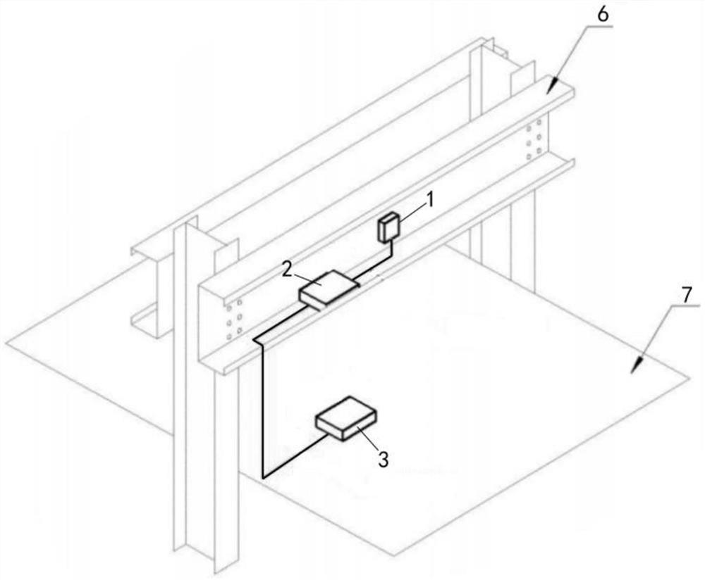 Lift car fault judgement method and system based on multi-axis sensor technology