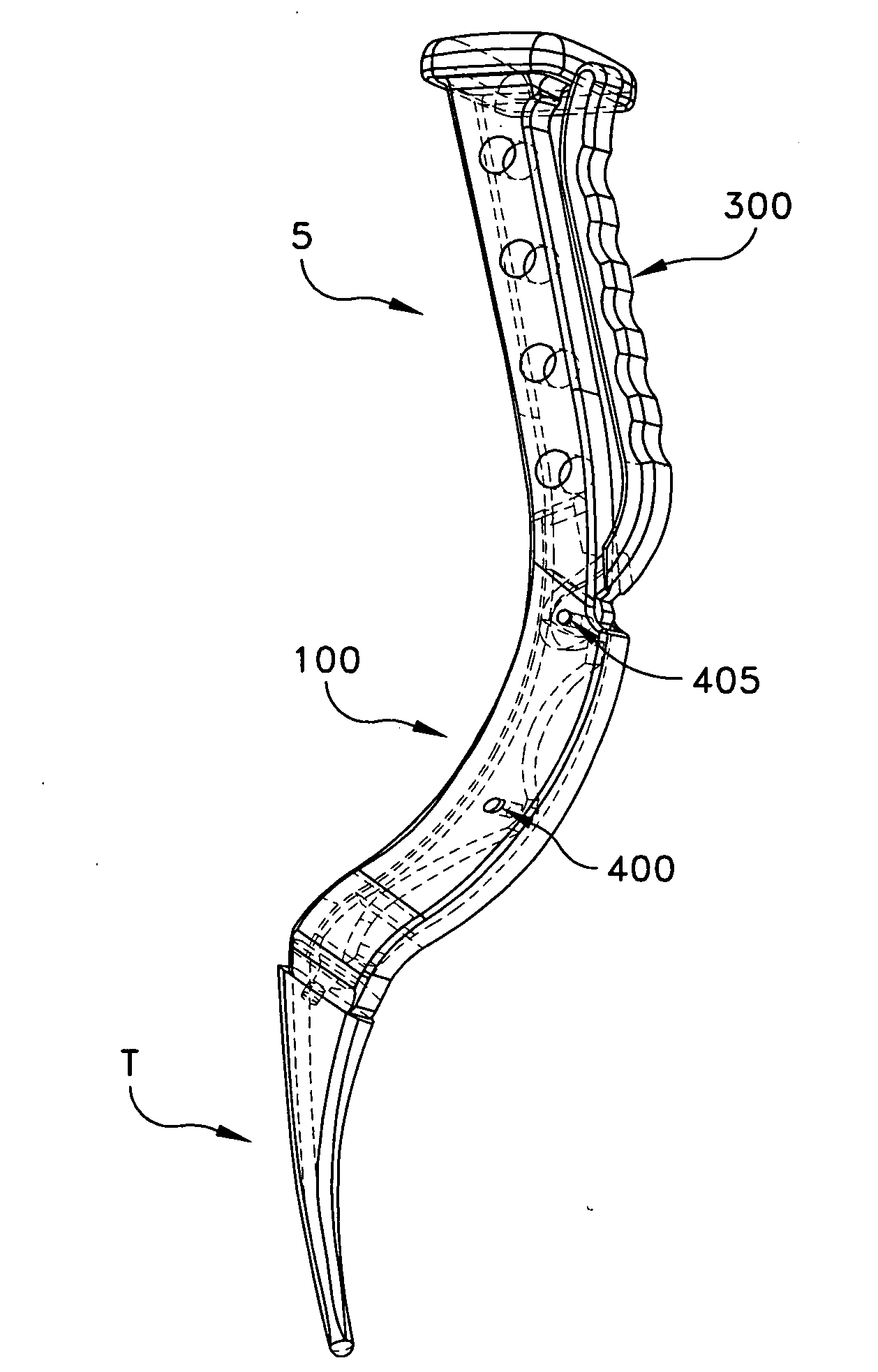 Broach handle for minimally invasive hip replacement surgery