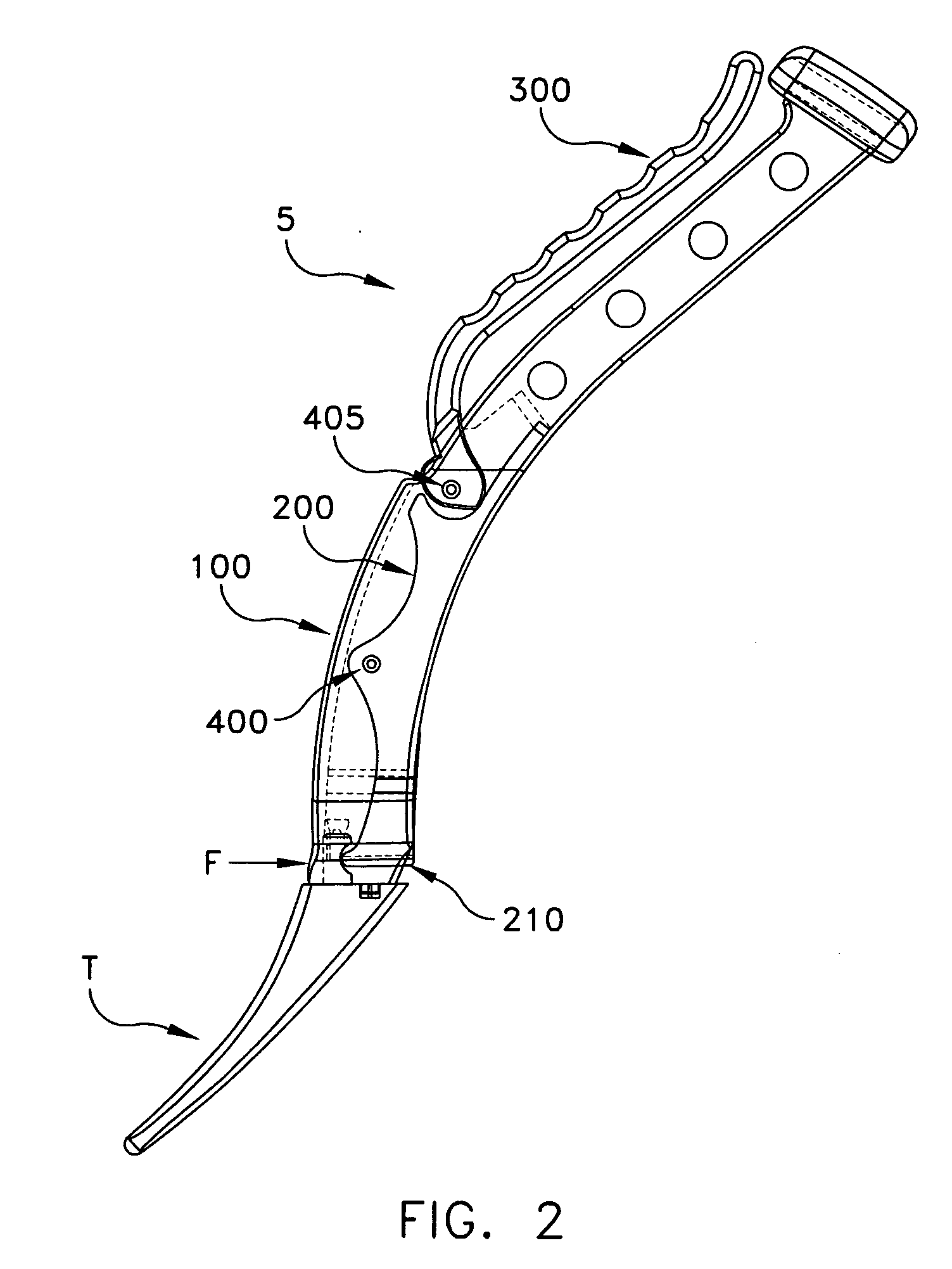 Broach handle for minimally invasive hip replacement surgery